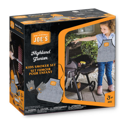 Oklahoma Joe Pretend Play Smoker With Realistic Steam & Accessories Play Kitchens