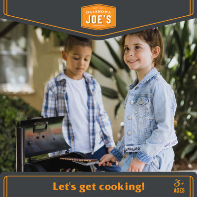 Oklahoma Joe Pretend Play Smoker With Realistic Steam & Accessories Play Kitchens