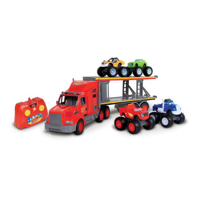 Nkok Blaze And The Monster Machines Rc - Transporter With Monster Machines