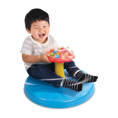 Grown'N Up Twirl N Whirl Go-Round - Toddler Spinning Activity Toy