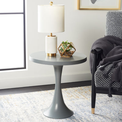 Galium Aluminum Side Table