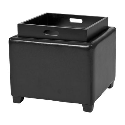 Harrison Tray Storage Ottoman