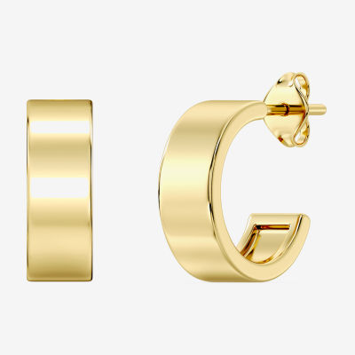 Yes, Please! (G. Si1-Si2) Womens 1/4 CT. T.W. Lab Grown White Diamond 14K Gold Over Silver Sterling Silver 2 Pair Jewelry Set