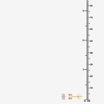 Yes, Please!, (G/I2) Womens 1/10 CT. T.W. Lab Grown White Diamond 14K Gold Over Silver 2-pc. Jewelry Set