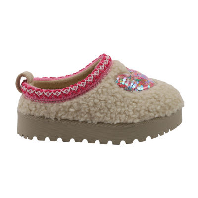 Olivia & Kate Toddler Girls Round Closed Toe Clogs