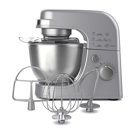 Hamilton Beach Stand Mixer With 7 Speeds In Silver