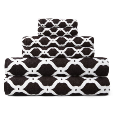 JCPenney Home™ Ogee Trellis Bath Towel Collection