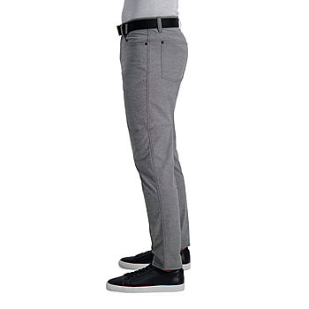 Lands' End Men's Straight Fit Flex Performance 5 Pocket Pants