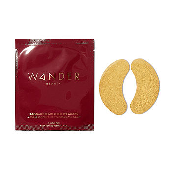 siv gård roman Wander Beauty Baggage Claim Eye Masks Gold, Color: Gold - JCPenney