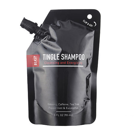 Beast Tingle Shampoo Travel Pouch 3oz, One Size