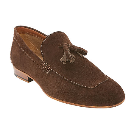  Stafford Mens Digby Ortholite Suede Leather Slip