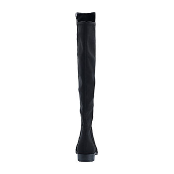 Vouwen Raak verstrikt Fragiel Unisa Womens Ungilleany Stacked Heel Riding Boots, Color: Black - JCPenney