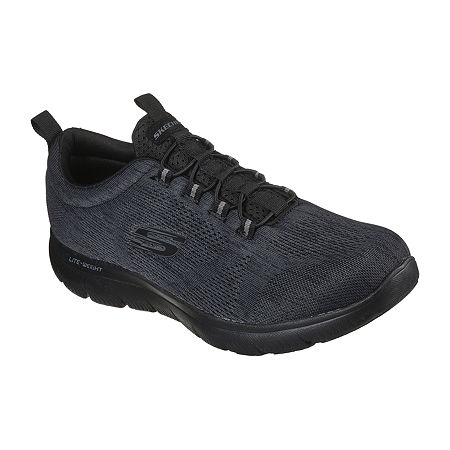 Skechers Summits Louvin Mens Walking Shoes Wide Width, 11 Wide, Black