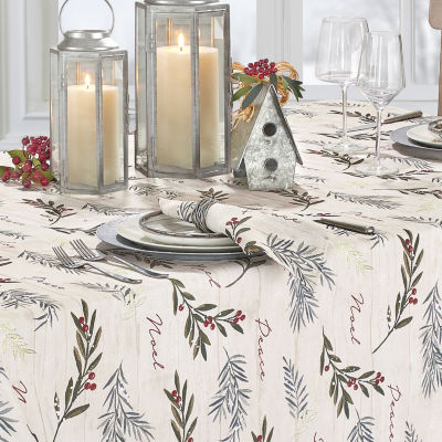 Elrene Home Fashions Holiday Trimmings Set 4-pc. Napkins