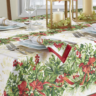 Elrene Home Fashions Holly Traditions Set 4-pc. Napkins