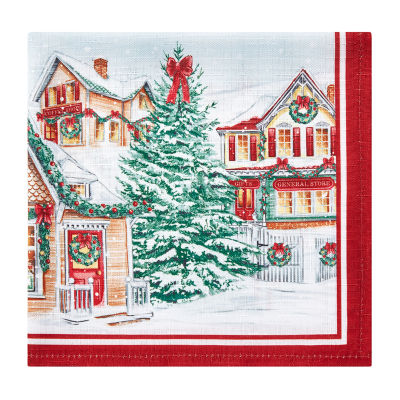 Elrene Home Fashions Storybook Christmas Set 4-pc. Napkins