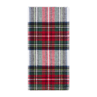 Elrene Home Fashions Christmas Plaid Set 8-pc. Napkins