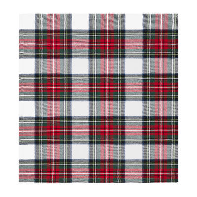 Elrene Home Fashions Christmas Plaid Set 8-pc. Napkins