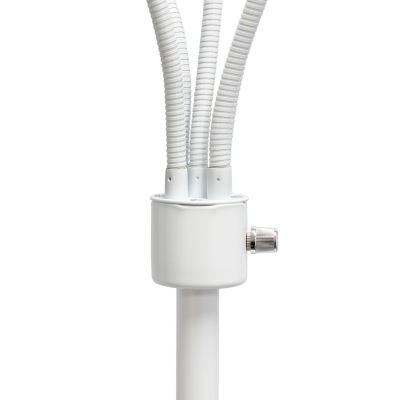 All the Rages Simple Designs 5 Light Adjustable Gooseneck Floor Lamp