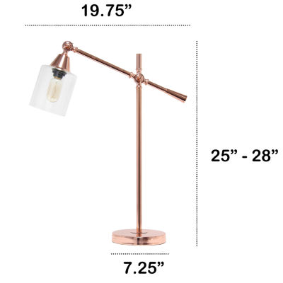 All the Rages Lalia Home Vertically Adjustable Desk Lamp