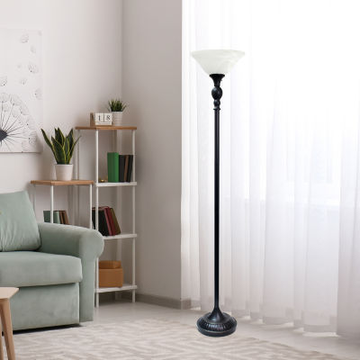 All the Rages Lalia Home Classic 1 Light Torchiere Floor Lamp
