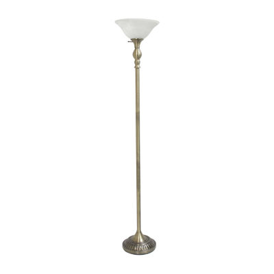 All the Rages Lalia Home Classic 1 Light Torchiere Floor Lamp