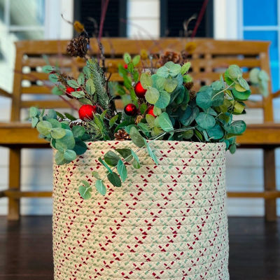 Colonial Mills Dasher Woven Round Decorative Basket