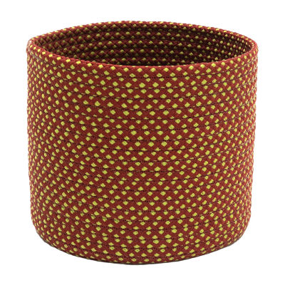 Colonial Mills Holiday Vibes Diamond Weave Round Basket