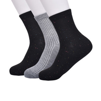 Frye and Co. Womens 3 Pair Crew Socks