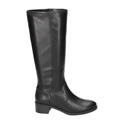 Easy Street Womens Tucker Plus Extra Wide Calf Flat Heel Riding Boots