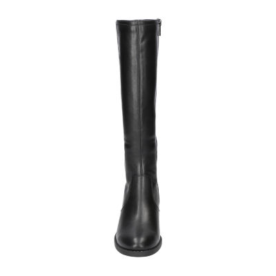 Easy Street Womens Tucker Plus Extra Wide Calf Flat Heel Riding Boots