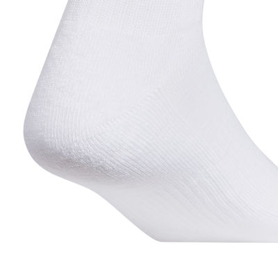 adidas Cushion 6 Pair Quarter Ankle Socks Mens