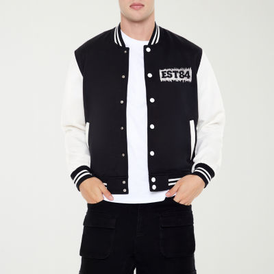 Forever 21 Mens Fleece Varsity Jacket