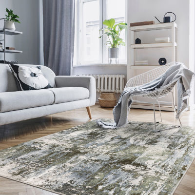 Covington Home Caracas Distressed Abstract 39"X60" Indoor Rectangular Accent Rug