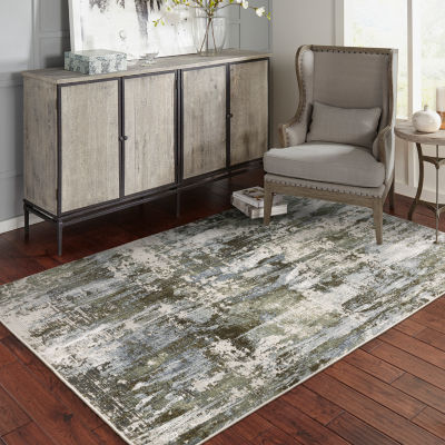 Covington Home Caracas Distressed Abstract 39"X60" Indoor Rectangular Accent Rug