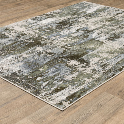 Covington Home Caracas Distressed Abstract 39"X60" Indoor Rectangular Accent Rug