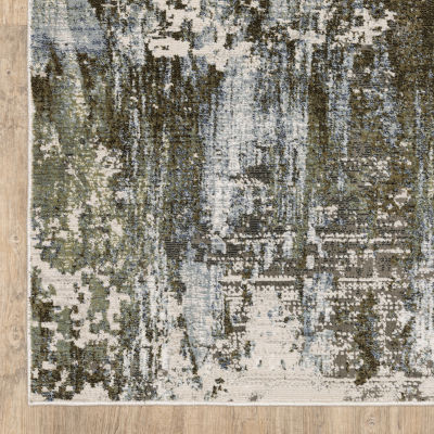 Covington Home Caracas Distressed Abstract 39"X60" Indoor Rectangular Accent Rug