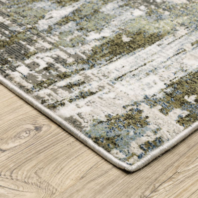 Covington Home Caracas Distressed Abstract Indoor Rectangular Area Rug