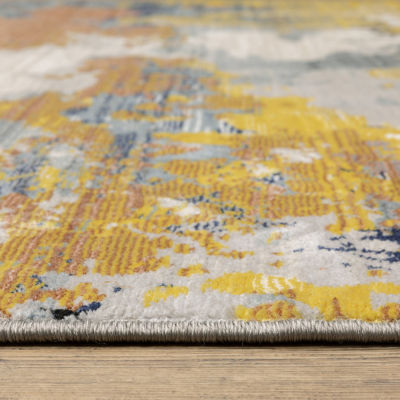 Covington Home Caracas Abstract Patina 39"X60" Indoor Rectangular Accent Rug