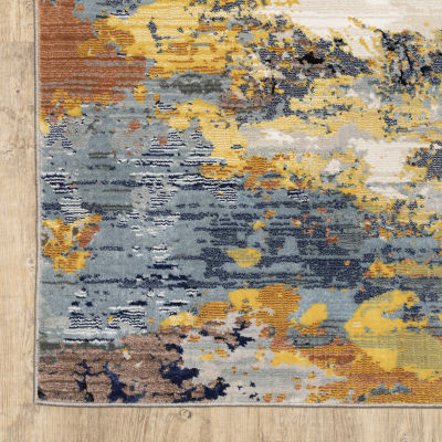 Covington Home Caracas Abstract Patina 39"X60" Indoor Rectangular Accent Rug