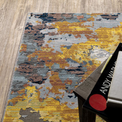 Covington Home Caracas Abstract Patina Indoor Rectangular Area Rug