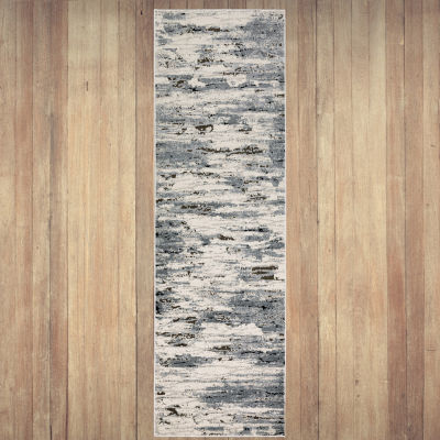 Covington Home Caracas Distressed Layers 27"X90" Indoor Rectangular Runner