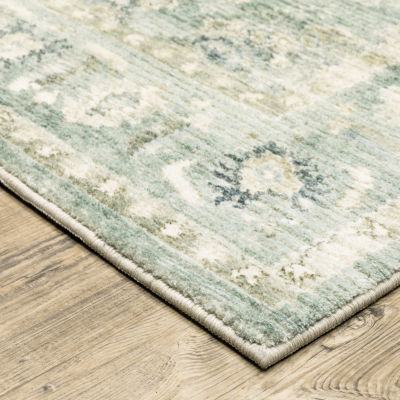 Covington Home Sierra Distressed Traditional Indoor Rectangular Area Rug