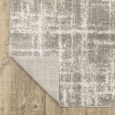 Covington Home Vienna Abstract Etchings 46"X65" Indoor Rectangular Accent Rug