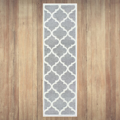 Covington Home Vienna Scalloped Lattice 27"X90" Indoor Rectangular Runner