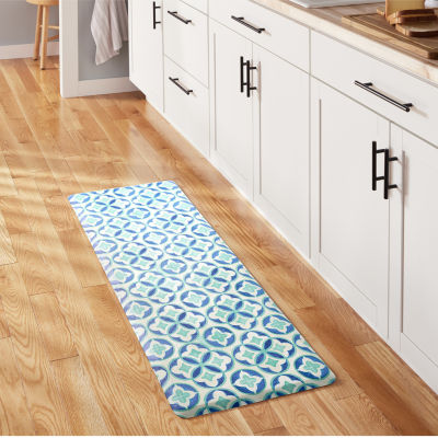 Fiesta Mali Geometric Indoor Rectangular Kitchen Mat