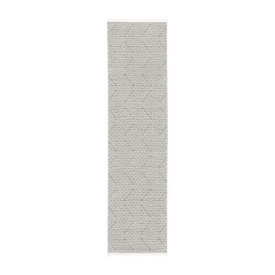 Town And Country Tretta Geometric 12" X 84" Indoor Rectangular Runner