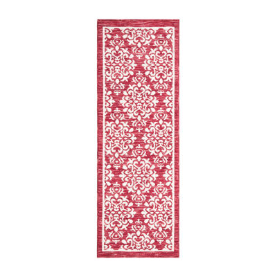 Town And Country Walker Medallion Washable 24" X 72" Indoor Rectangular Runner
