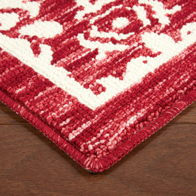 Town And Country Walker Medallion Washable 24" X 72" Indoor Rectangular Runner