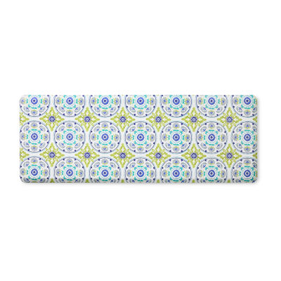 Fiesta Postiano Geometric Indoor Rectangular Kitchen Mat